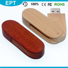 USB 2.0 Schnittstelle Typ Gravur Logo Holz USB-Stick für kostenlose Probe